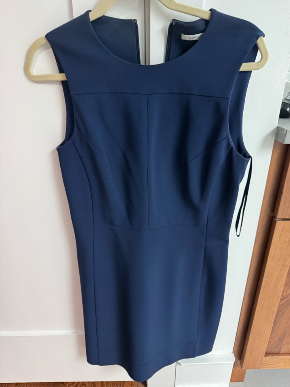 Diane Von Furstenberg mini dress - navy